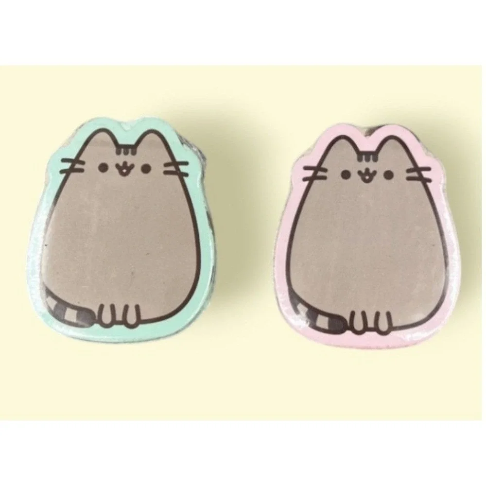 Pusheen the Cat Compressed Towels 2 Pk Kawaii Travel Towels Expandable Cute Gift